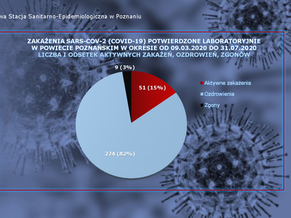 658 osób zakażonych, 39 osób zarażonych koronawirusem w Wielkopolsce - aktualne dane z powiatu poznańskiego