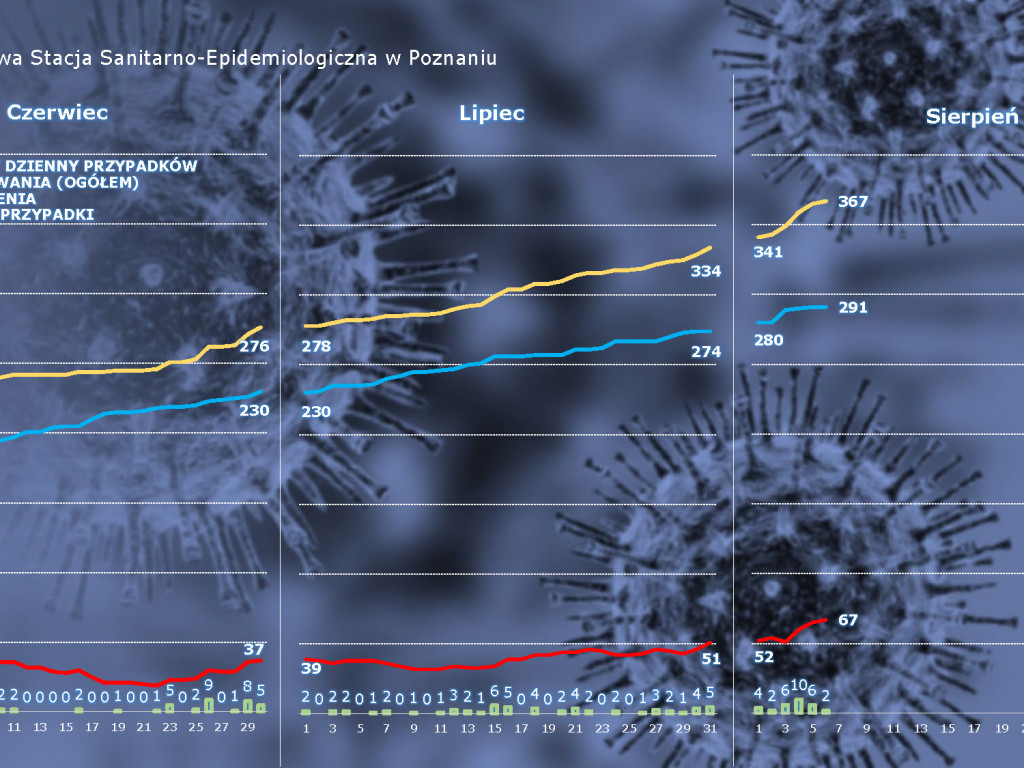 809 osób zakażonych, 48 osób zarażonych koronawirusem w Wielkopolsce - aktualne dane z powiatu poznańskiego