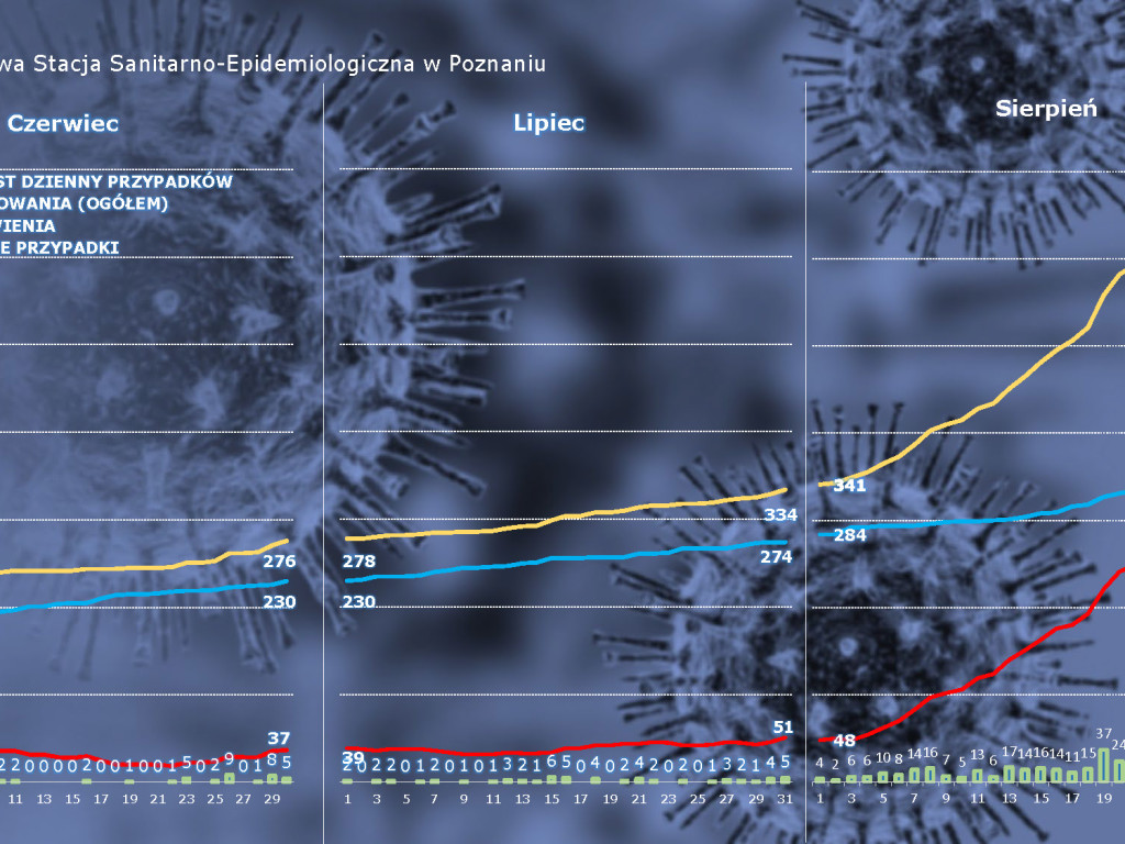 31 przypadków w Luboniu, 19 aktywnych - aktualne dane z powiatu poznańskiego