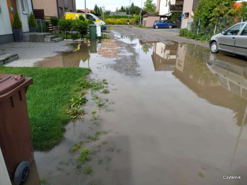 Zalana ulica Szreniawska - list do redakcji