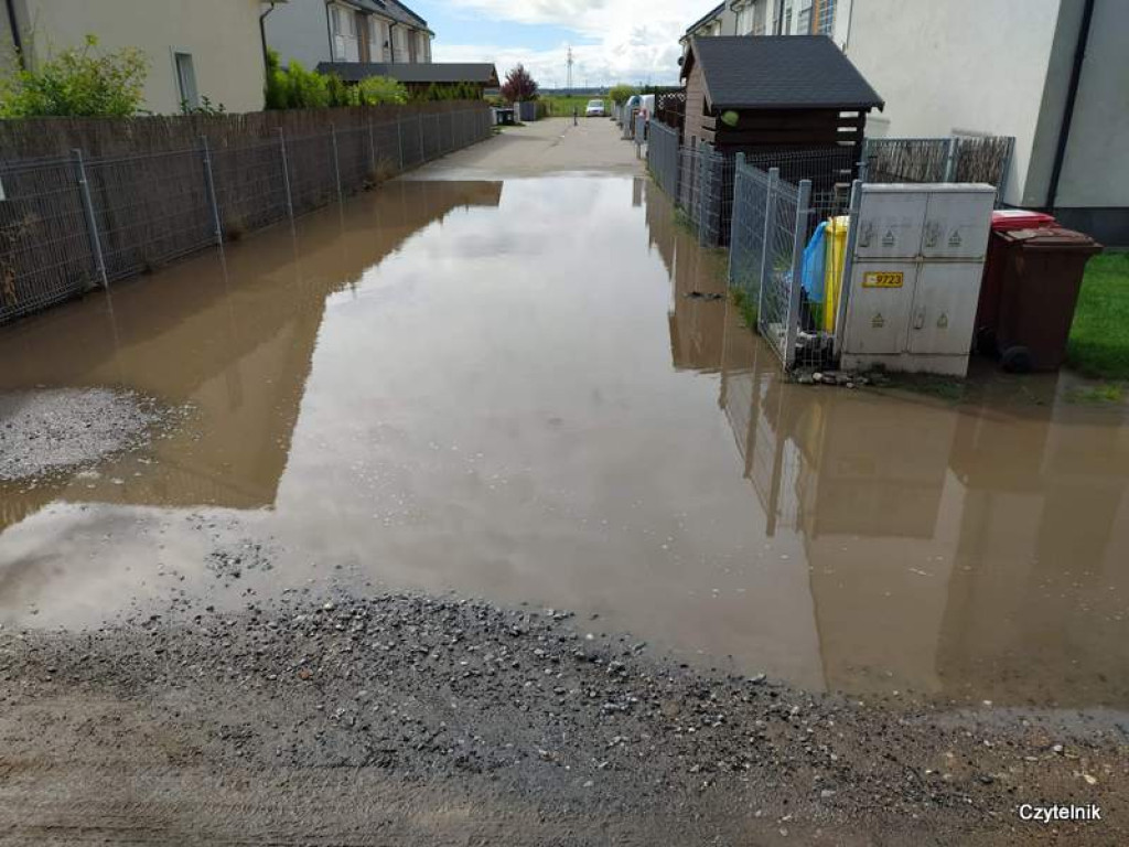 Zalana ulica Szreniawska - list do redakcji