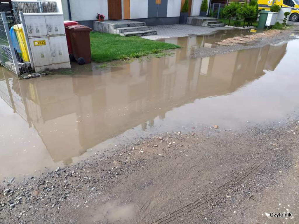 Zalana ulica Szreniawska - list do redakcji