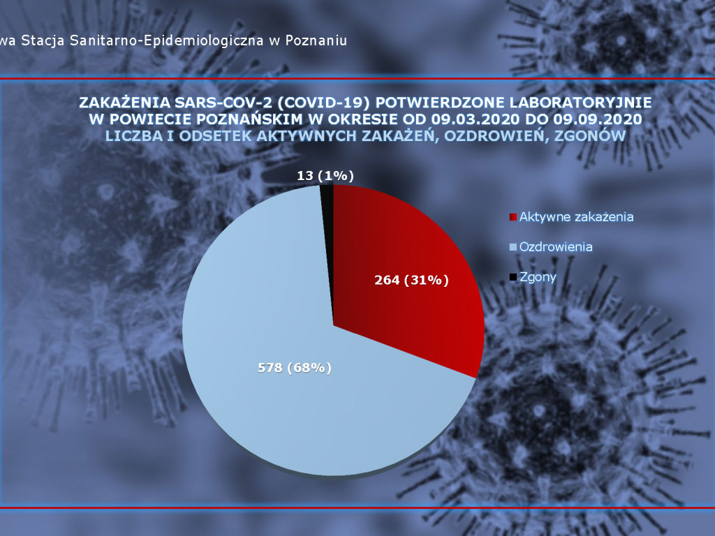 19 osób zarażonych koronawirusem w powiecie poznańskim - aktualne dane