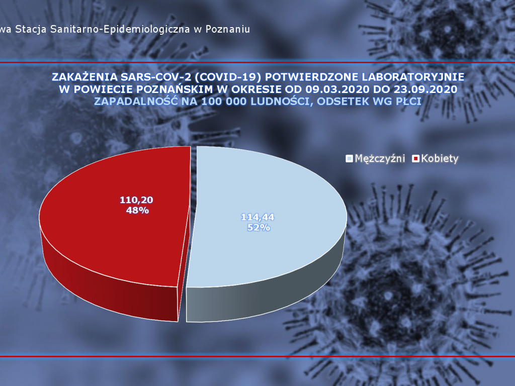 24 osoby zakażone koronawirusem w powiecie poznańskim, 1136 w Polsce - aktualne dane