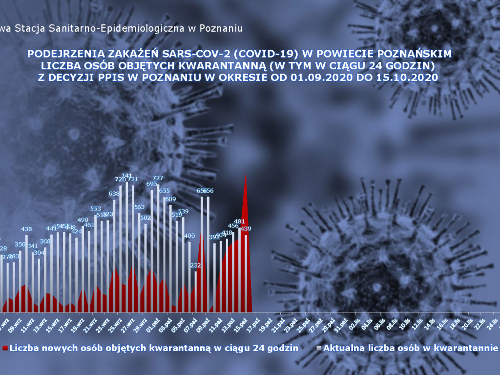 34 aktywne przypadki w Luboniu, 236 osób zakażonych koronawirusem w powiecie poznańskim - aktualne dane