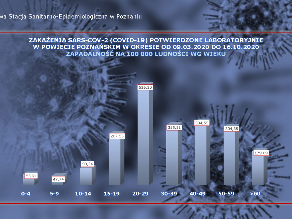310 osób zakażonych koronawirusem w powiecie poznańskim, 1058 w Wielkopolsce - aktualne dane