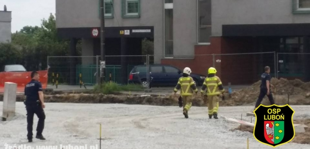 Na ulicy Pułaskiego uszkodzono rurę z gazem