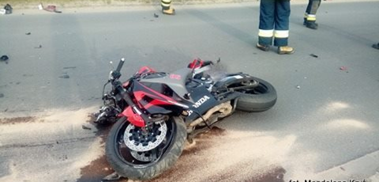 Poważny wypadek na ulicy Dworcowej