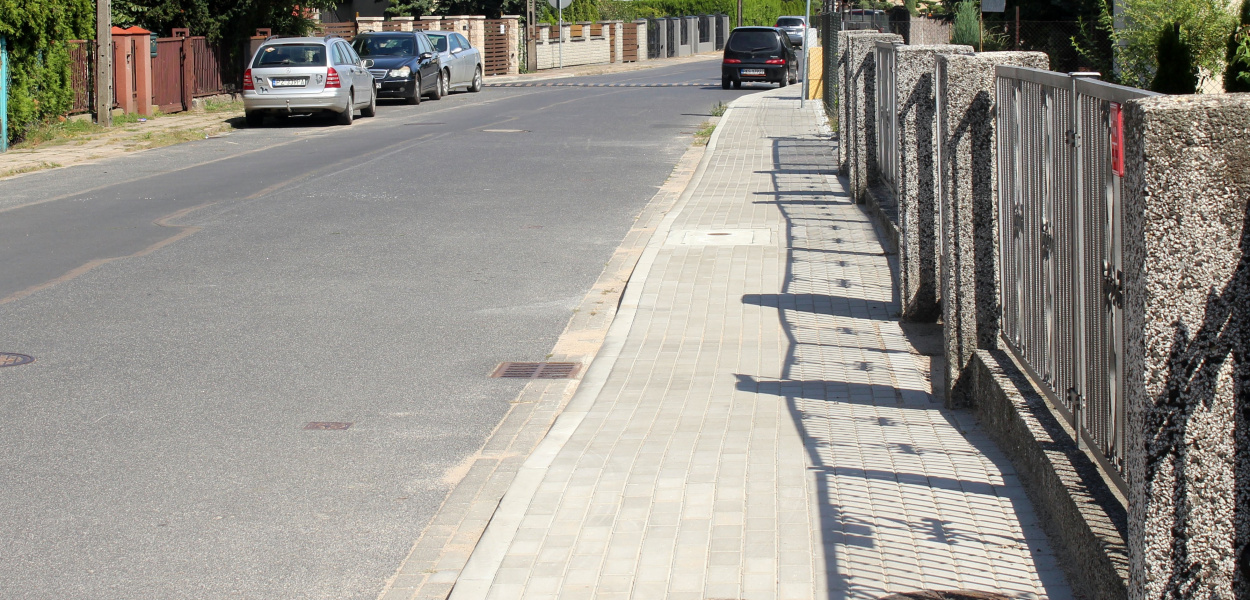 Plan inwestycji miejskich w zakresie wykonania chodników