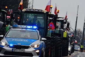 Uwaga kierowcy! Planowane protesty rolników – utrudnienia na drogach w powiecie -21772
